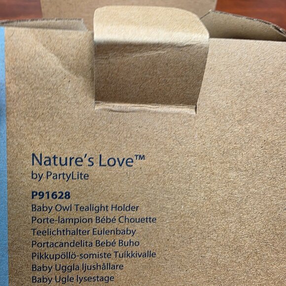 NEW PartyLite BABY OWL Tealight Holder - Picture 9 of 9